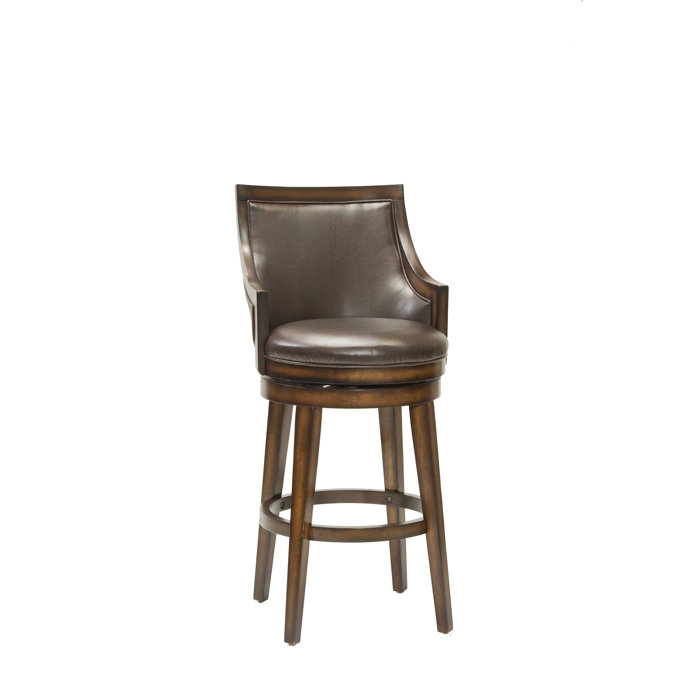 Millwood Pines Norval Swivel Stool & Reviews Wayfair